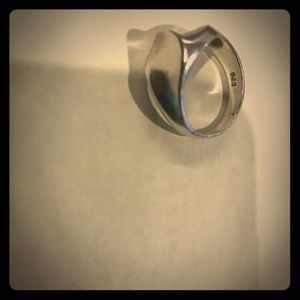 Sterling silver size 7 dome ring